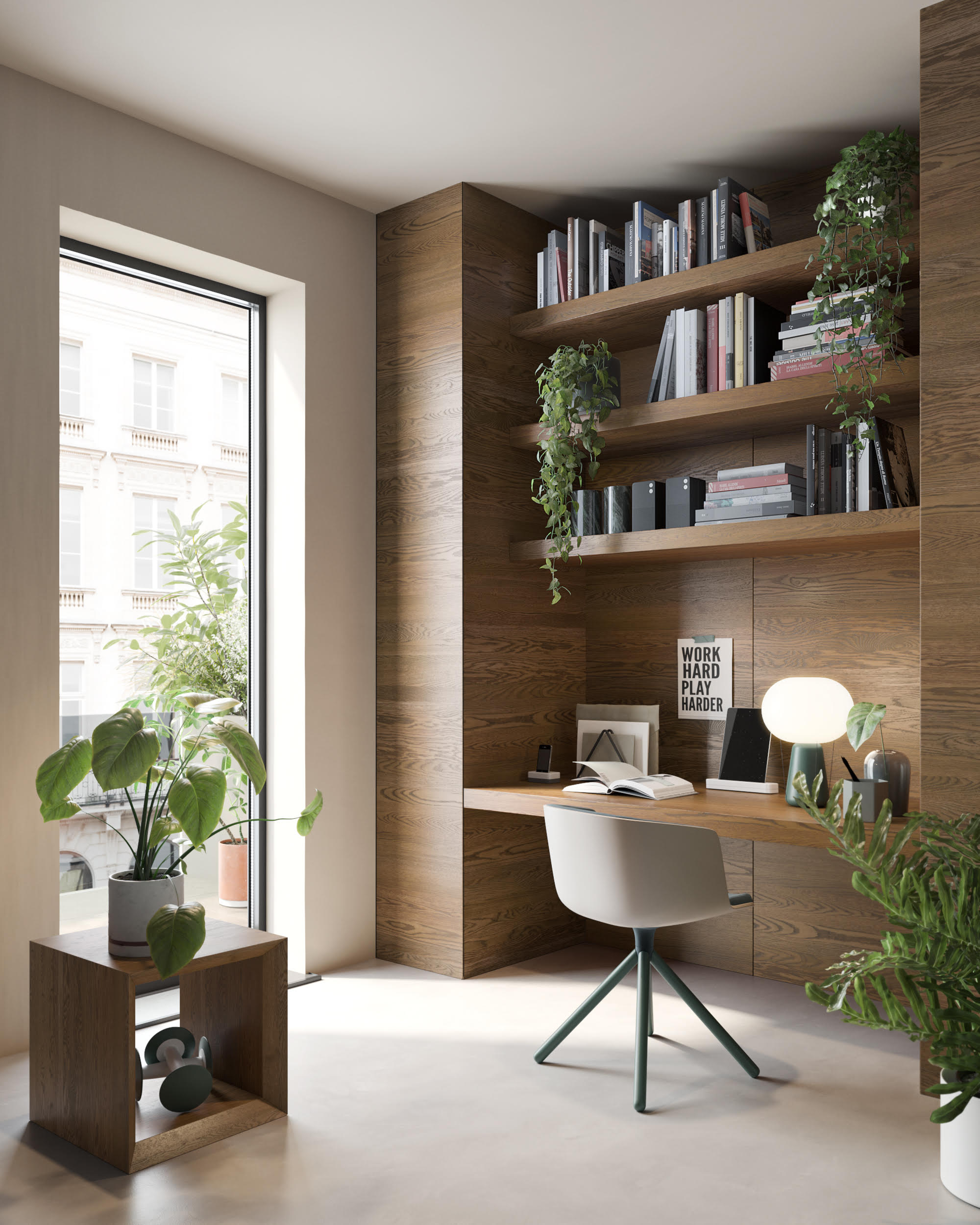 boiserie pavia total look